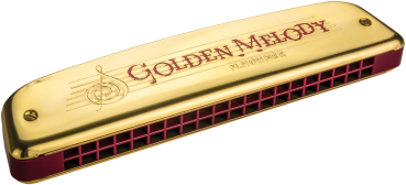 Mundharmonika HOHNER Golden Melody C 40 Töne
